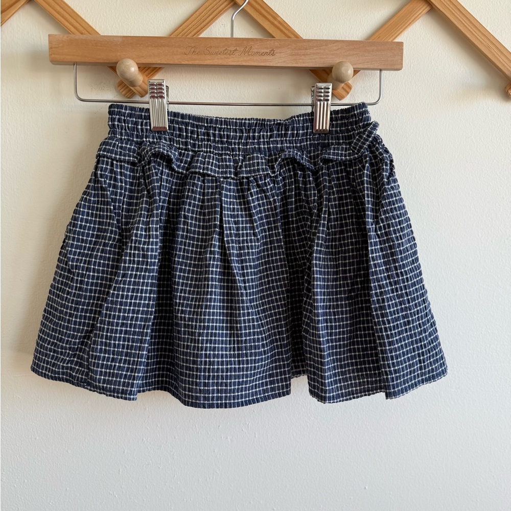 Zara Gingham Mini Skort